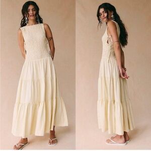 We The Free Cream Sleeveless Maxi Dress -Special Dress